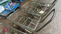 3' X 1' 10'' METAL PLANT TROLLEY - 3