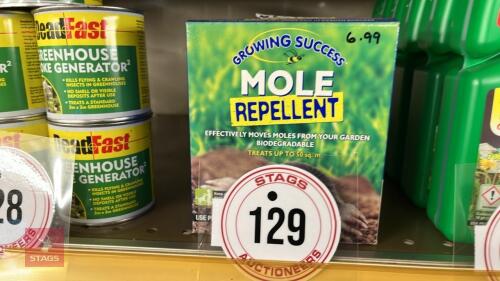 2 BOXES OF MOLE REPELLENT