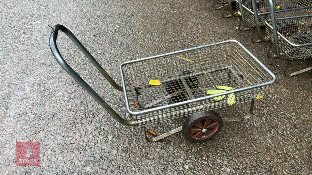 3' X 1' 10'' METAL PLANT TROLLEY