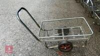 3' X 1' 10'' METAL PLANT TROLLEY - 2