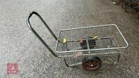 3' X 1' 10'' METAL PLANT TROLLEY