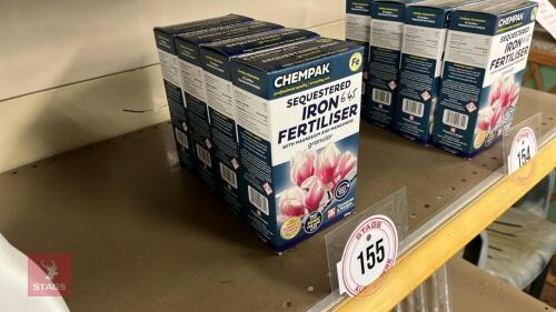 4X 250G BOXES OF IRON FERTILISER