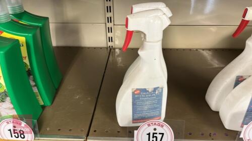 2 SPRAYBOTTLES OF BETA-SIDE DISINFECTANT