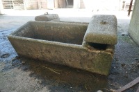 2 CONCRETE WATER TROUGHS - 4