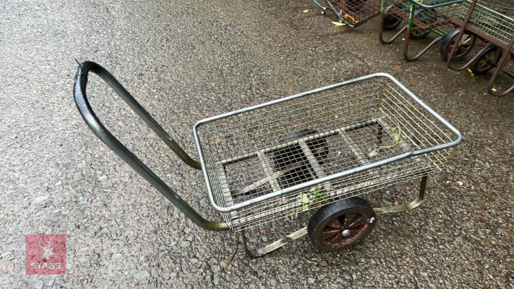 3' X 1' 10'' METAL PLANT TROLLEY