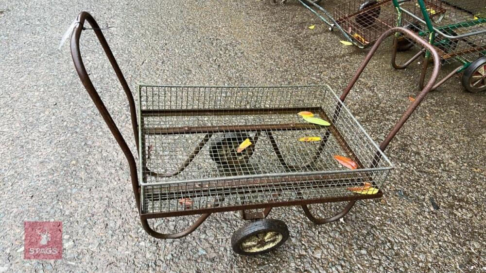 3' X 2' DOUBLE HANDLED PLANT TROLLEY