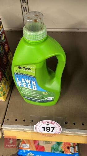 1X 1.25L BOTTLE OF NATURAL LAWN FEED