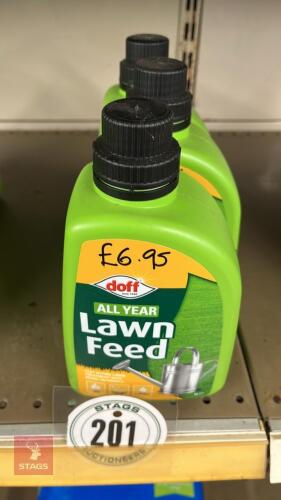 3X 1L BOTTLES OF ALL YEAR LAWN FEED