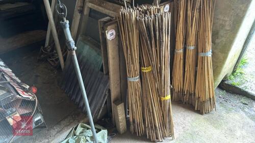 5 PACKS OF 4' BAMBOO CANES