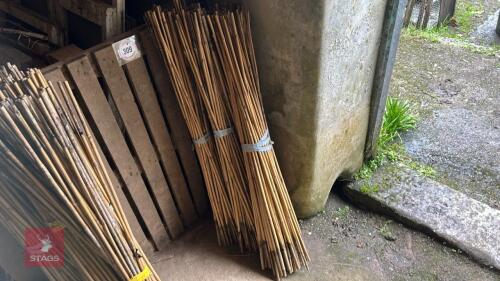 5 PACKS OF 4' BAMBOO CANES