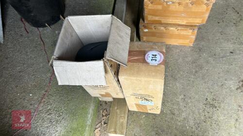 2 BOXES OF 6.5'' MEMBRANE POT TOPS