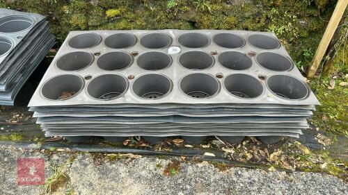 13 LRG PLANT POT HOLDER TRAYS