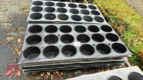 10 LRG PLANT POT HOLDER TRAYS