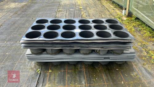 17 LRG PLANT POT HOLDER TRAYS