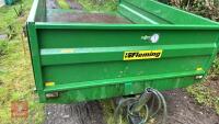 2021 FLEMING TR4 TIPPING TRAILER - 12