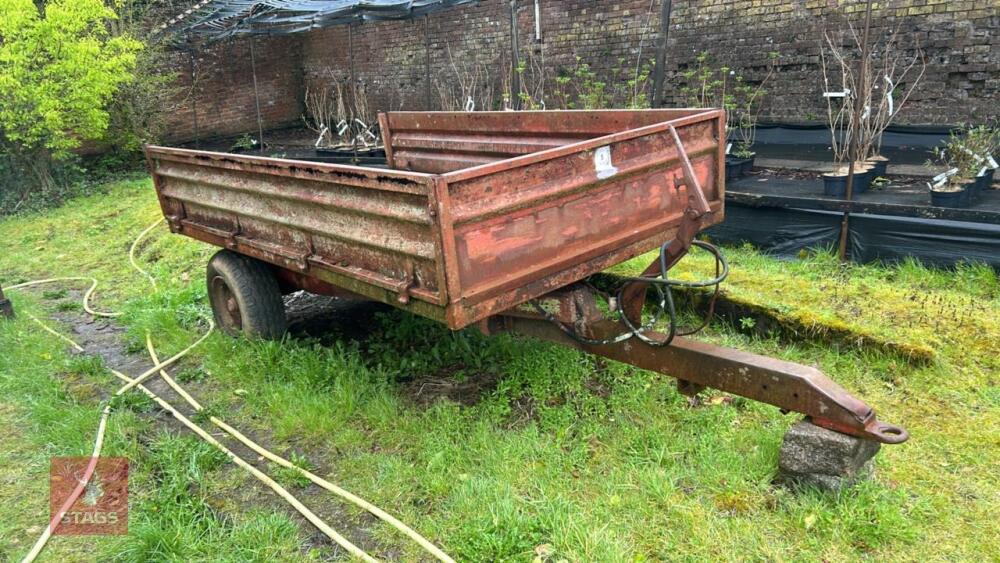 FOSTER SINGLE AXLE TIPPING TRAILER