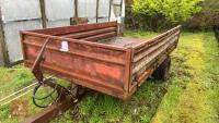 FOSTER SINGLE AXLE TIPPING TRAILER - 12