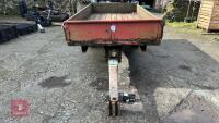 SINGLE AXLE TIPPING TRAILER - 2