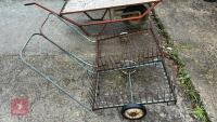 2 SMALL PLANT TROLLIES (DAMAGED)