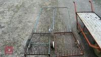 2 SMALL PLANT TROLLIES (DAMAGED) - 2