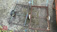 2 SMALL PLANT TROLLIES (DAMAGED) - 4