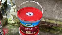 3X 10KG TUBS OF FISH, BLOOD & BONE PLANT - 2