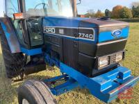 FORD 7740 TRACTOR - 7