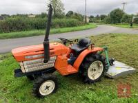 KUBOTA B1500 COMPACT TRACTOR & 4' TOPPER - 3