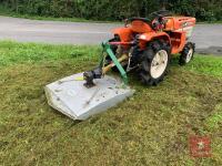 KUBOTA B1500 COMPACT TRACTOR & 4' TOPPER - 5