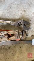 STILSONS, BOLT CUTTERS & ADJ SPANNERS - 2