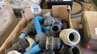 BOX OF PIPE FITTINGS - 3