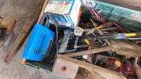 BOX OF HAND TOOLS - 3