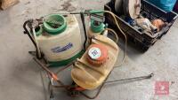 3 KNAPSACK SPRAYERS