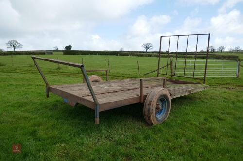 14' SINGLE AXLE BALE TRAILER