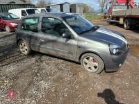 2003 RENAULT CLIO CAR - 2