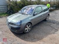 2003 RENAULT CLIO CAR - 3