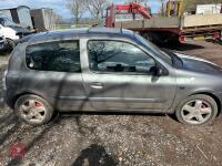 2003 RENAULT CLIO CAR - 4