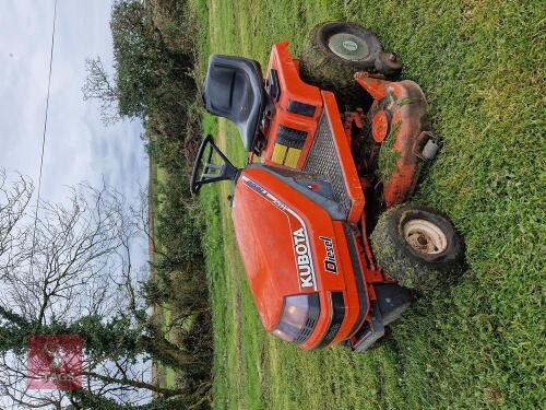 KUBOTA T1600 DIESEL RIDE ON MOWER