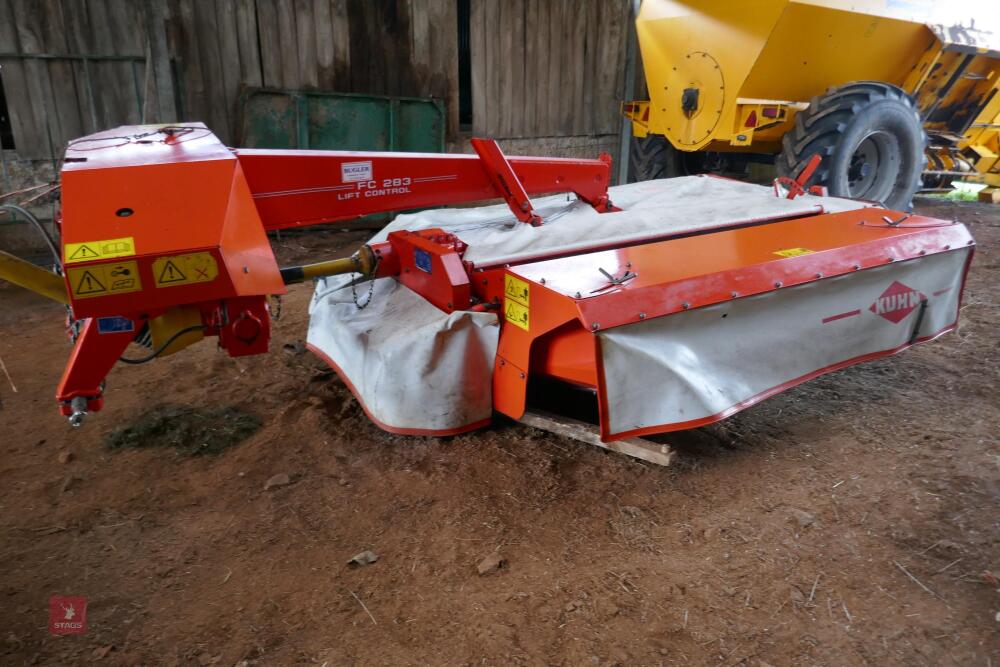 2005 KUHN FC 283 CONTROL MOWER CONDITION