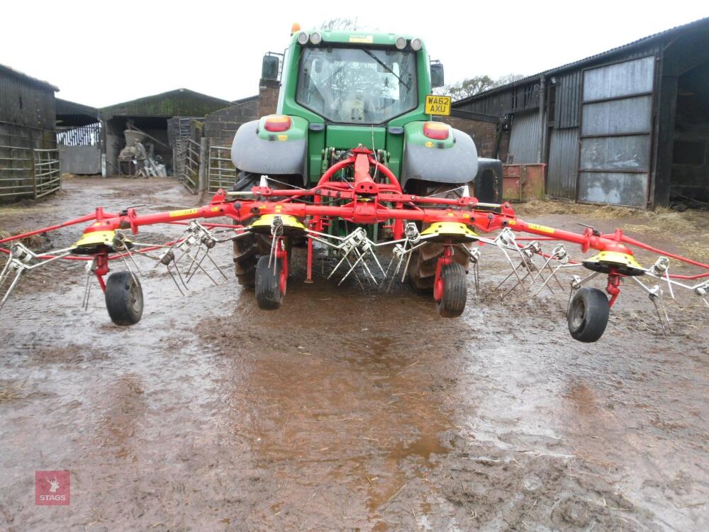 2006 POTTINGER 504 HIT 4 ROTOR TEDDER