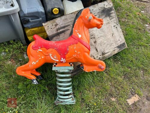 VINTAGE KIDS BOUNCY HORSE