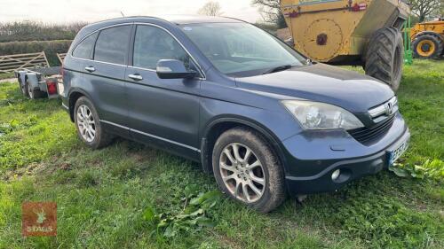 2007 HONDA CR-V 4WD CAR