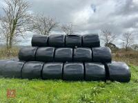 34 ROUND BALES OF SILAGE - 4