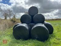 34 ROUND BALES OF SILAGE - 6