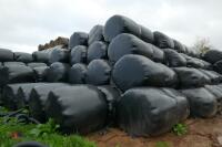 25 ROUND BALES OF SILAGE