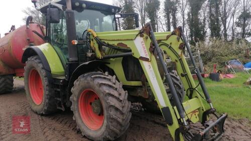2015 CLAAS ARION 4WD TRACTOR C/W LOADER