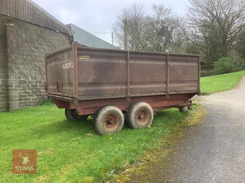 TEAGLE 6/7TON TIPPING TRAILER