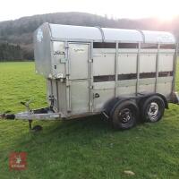 2011 GRAHAM EDWARDS 10' LIVESTOCK TRAILE