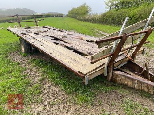 21' FLATBED TRAILER (S/R)