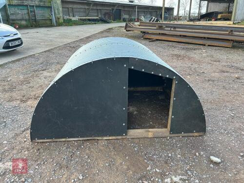 HOMEMADE GALVANISED PIG ARC